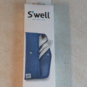 NIB S'well Cutlery Set for camping, work, etc